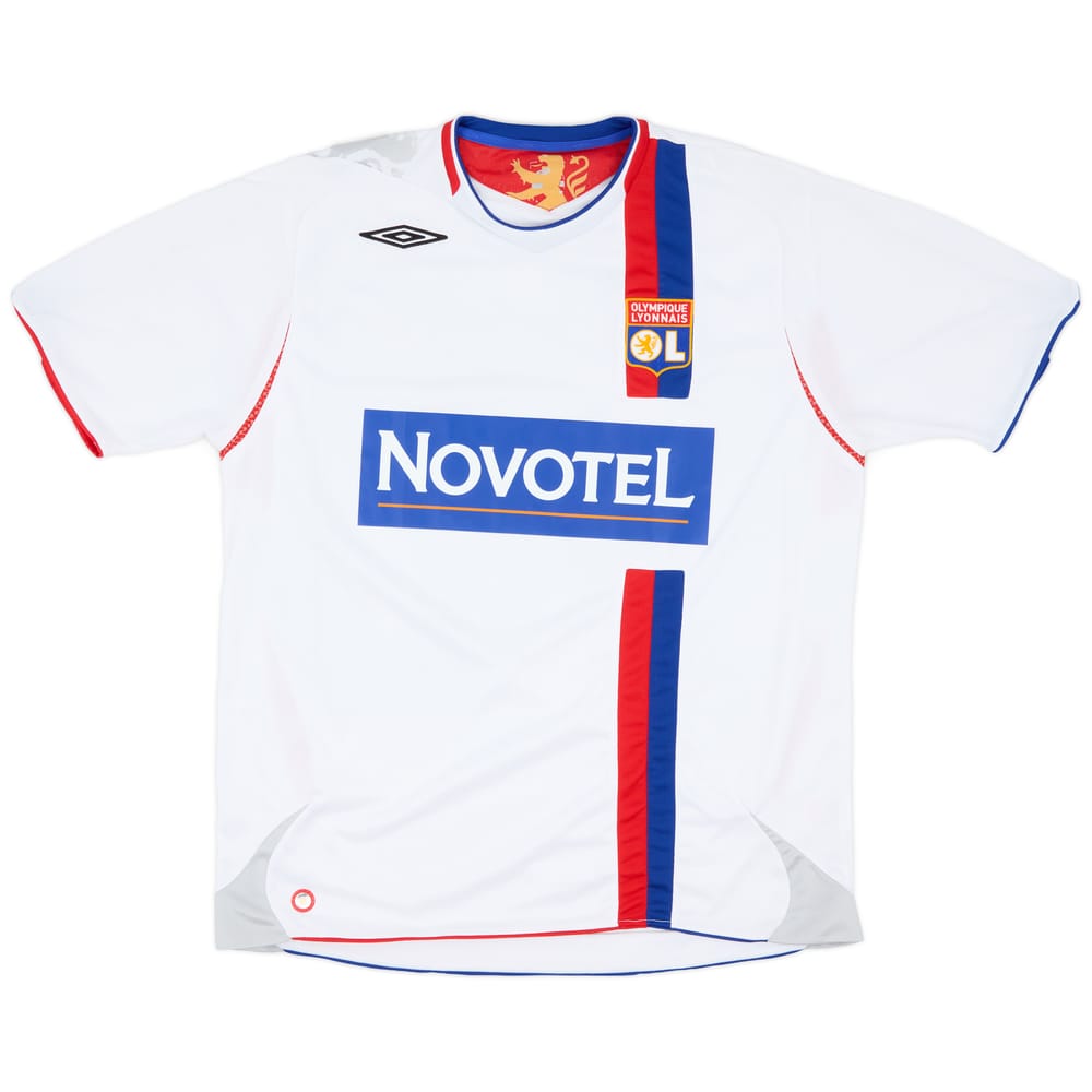 2006-07 Lyon Home Shirt - 6/10 - (XL)