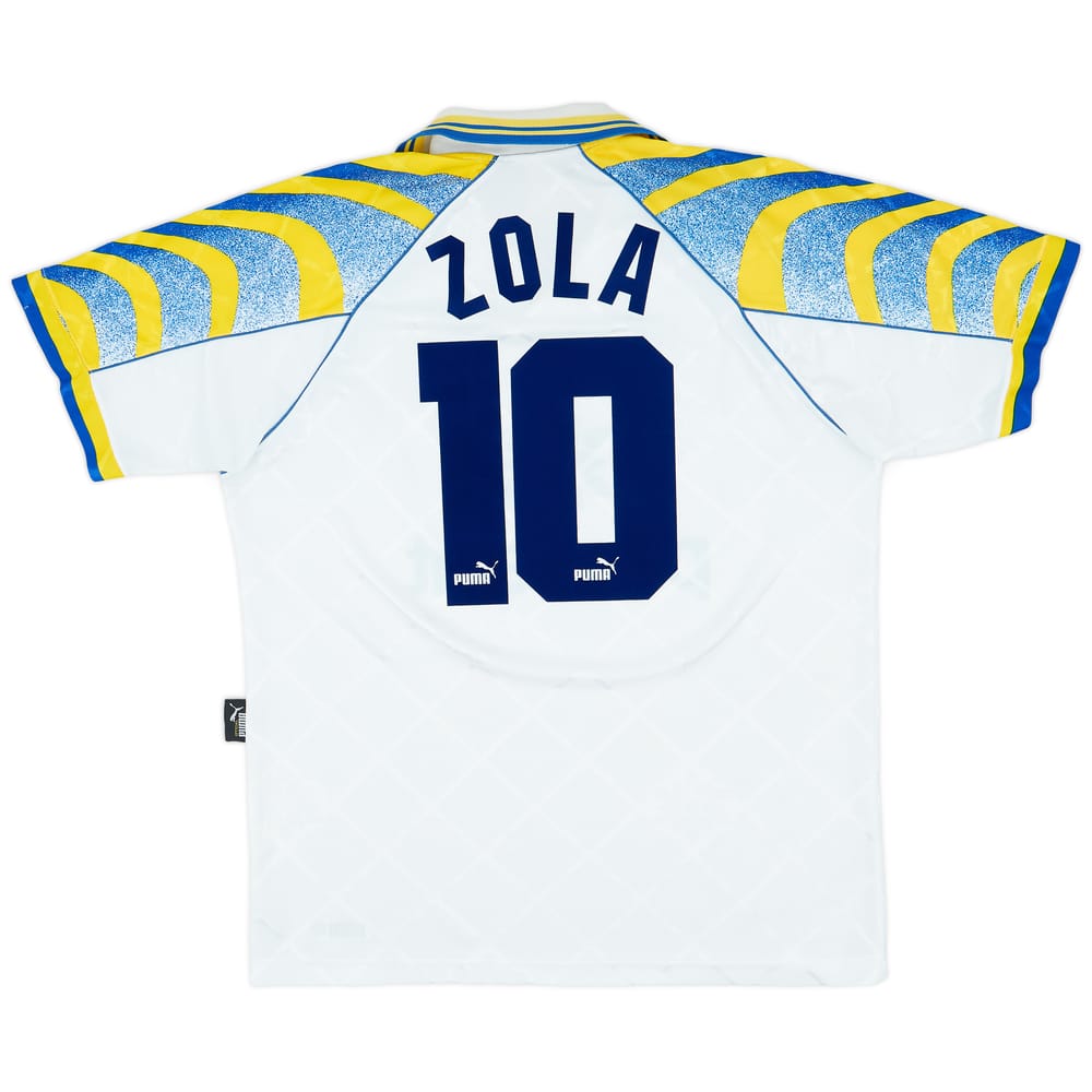 1995-97 Parma Home Shirt Zola #10 - 6/10 - (XL)