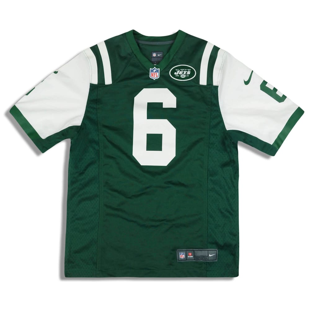 2012-13 New York Jets Sanchez #6 Nike Game Jersey (Home) L