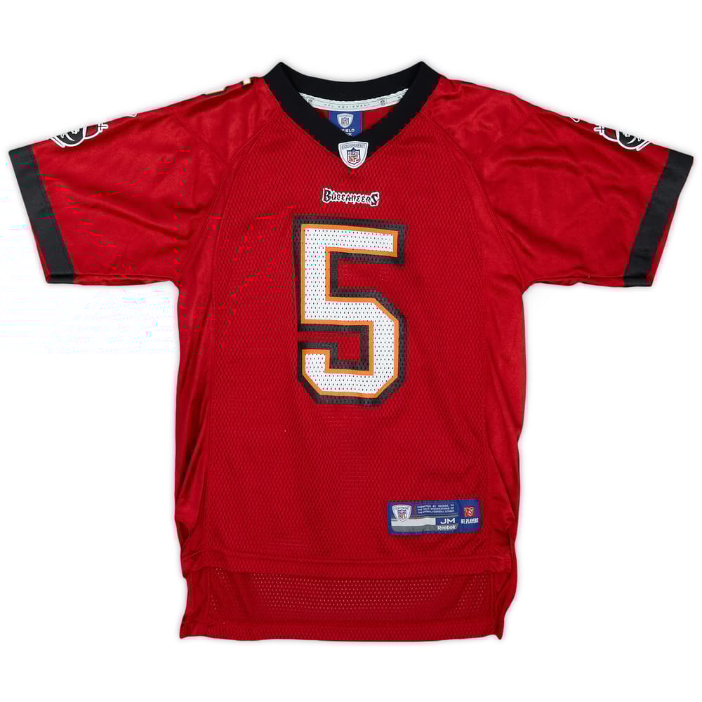 2009-11 Tampa Bay Buccaneers Freeman #5 Reebok On Field Home Jersey - 9/10 - (M.Boys)