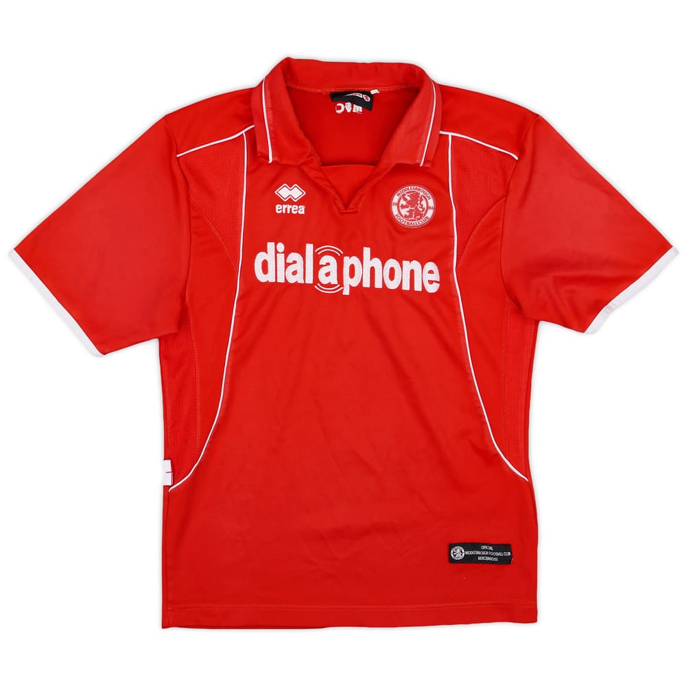 2003-04 Middlesbrough Home Shirt - 7/10 - (XL.Boys)