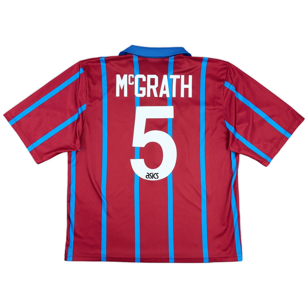 1993-95 Aston Villa Home Shirt McGrath #5 - 7/10 - (XL)