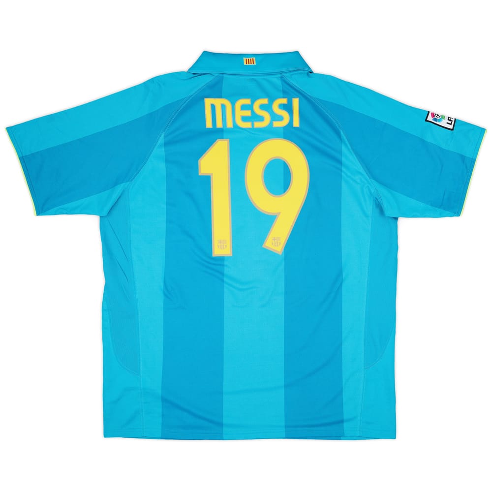 2007-09 Barcelona Away Shirt Messi #19 - 5/10 - (XXL)