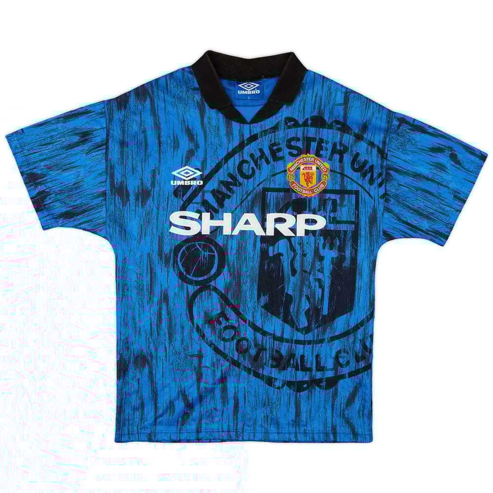 1992-93 Manchester United Away Shirt - 9/10 - (S)
