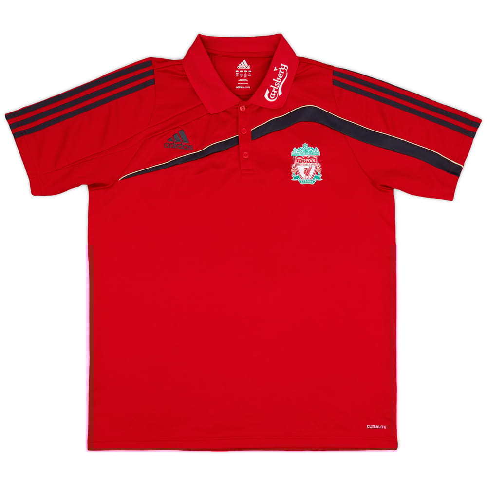 2009-10 Liverpool adidas Polo Shirt - 10/10 - (XL)