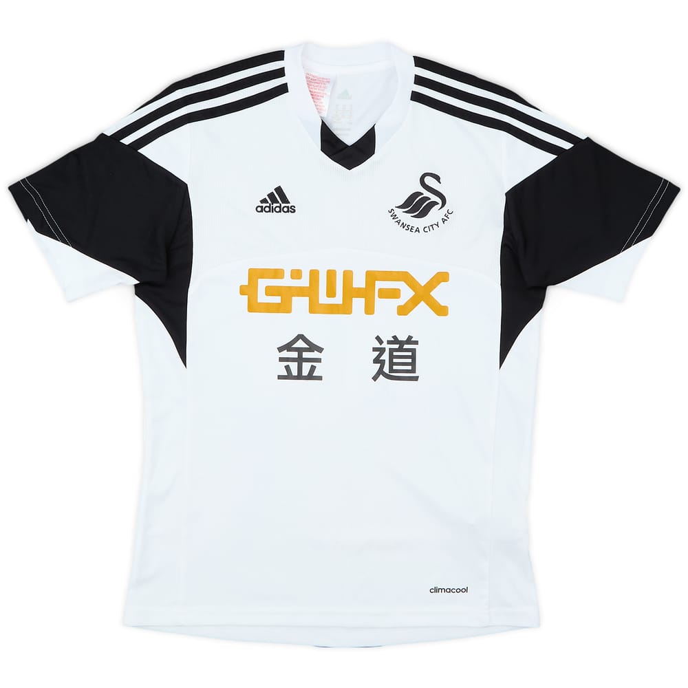 2013-14 Swansea Home Shirt - 8/10 - (L.Boys)