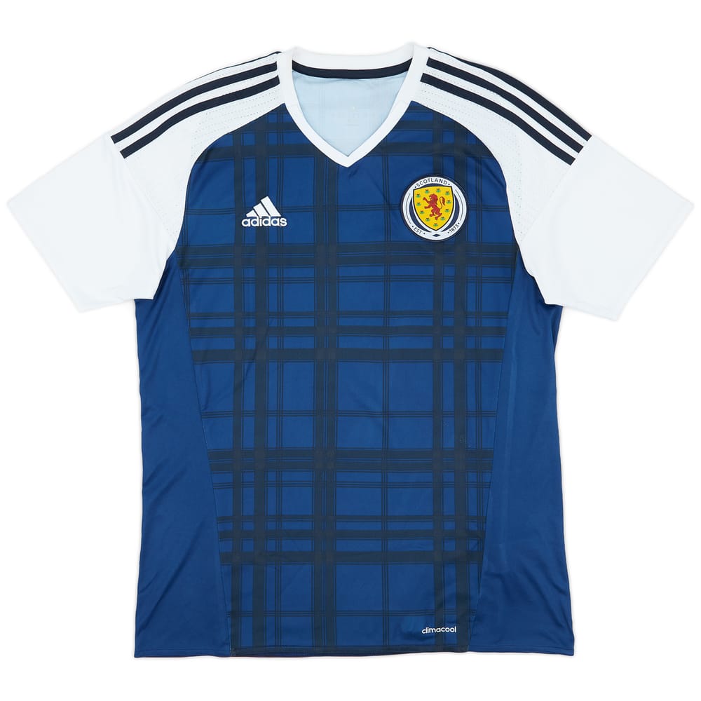 2015-17 Scotland Home Shirt - 8/10 - (M)