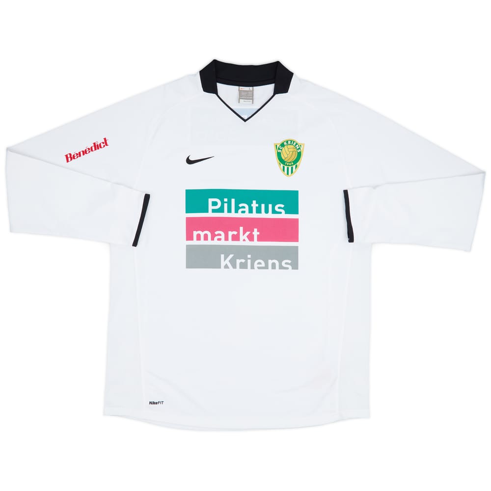 2009-10 SC Kriens Away L/S Shirt - 6/10 - (L)