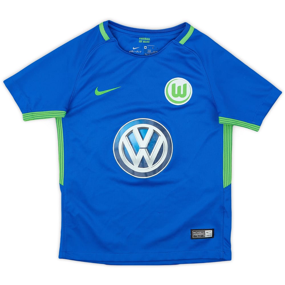 2017-18 Wolfsburg Away Shirt - 8/10 - (6-8 Years)