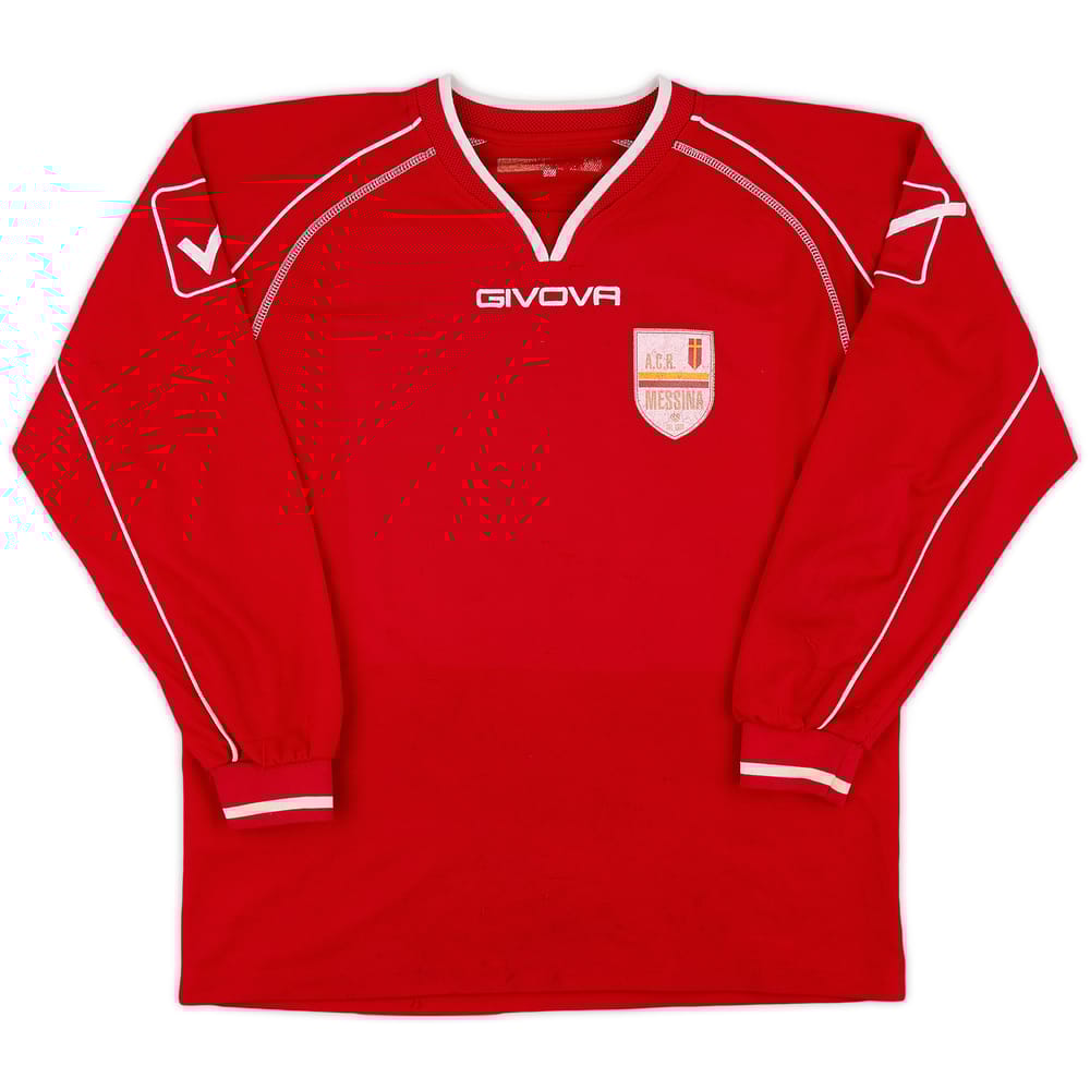2012-13 Messina Givova Training L/S Shirt - 7/10 - (XL)