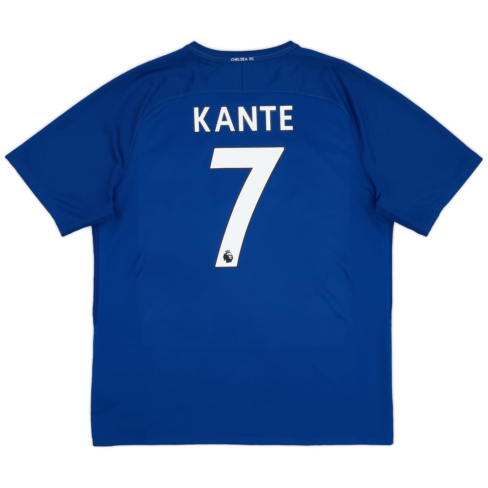 2017-18 Chelsea Home Shirt Kante #7 - 8/10 - (XL)