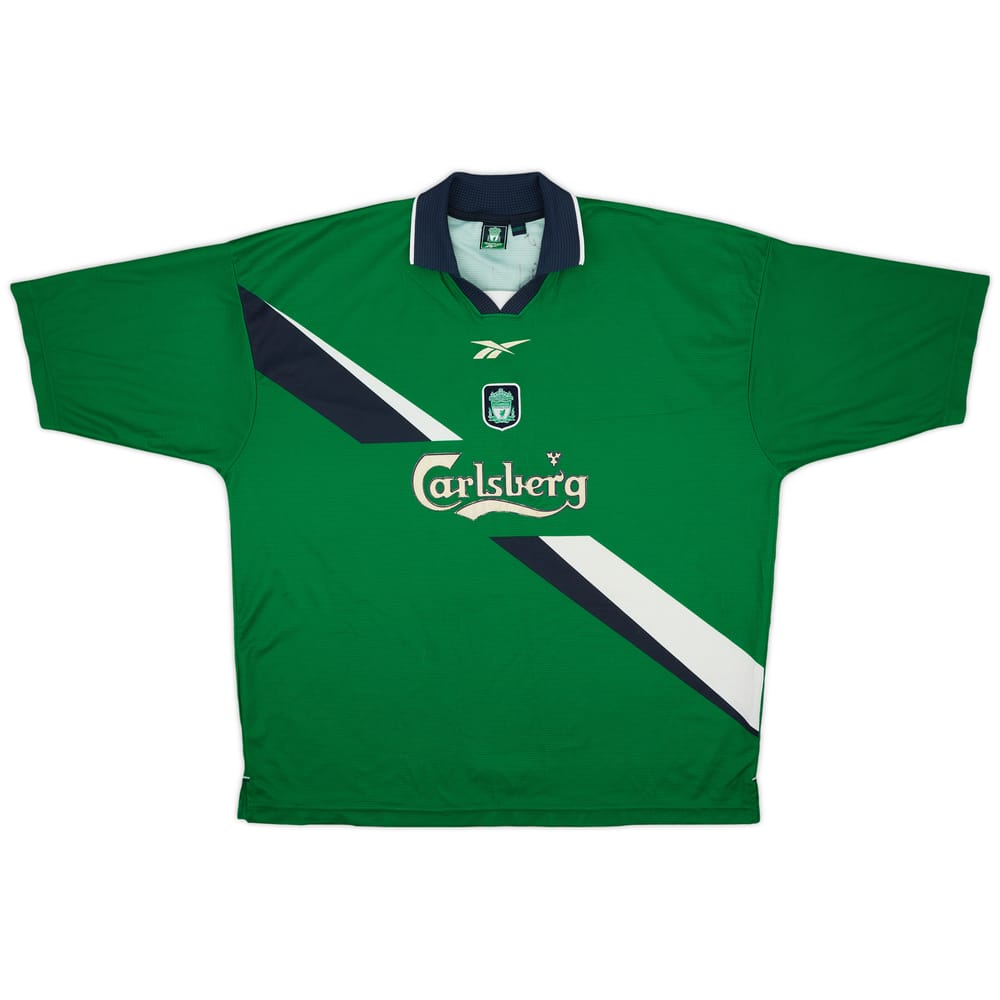 1999-00 Liverpool Signed Away Shirt - 7/10 - (3XL)