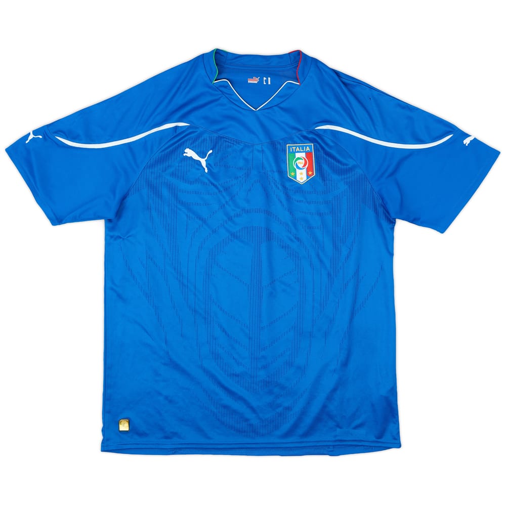 2010-12 Italy Home Shirt - 9/10 - (XL)
