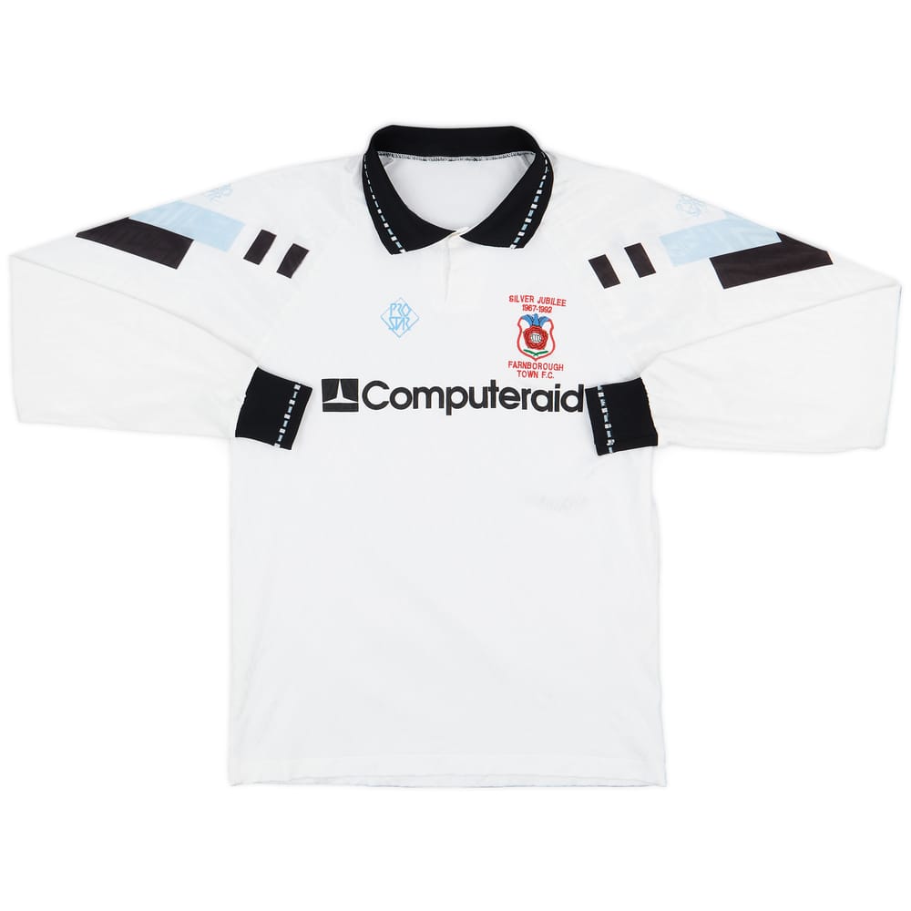 1992-93 Farnborough Away L/S Shirt - 8/10 - (M)