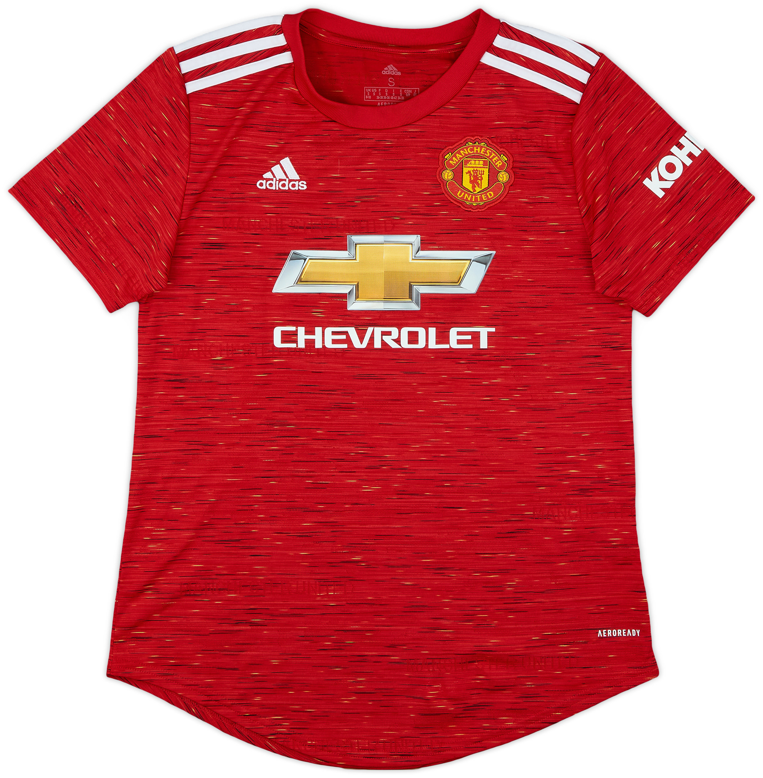 2020-21 Manchester United Home Shirt - 8/10 - (Women's S)