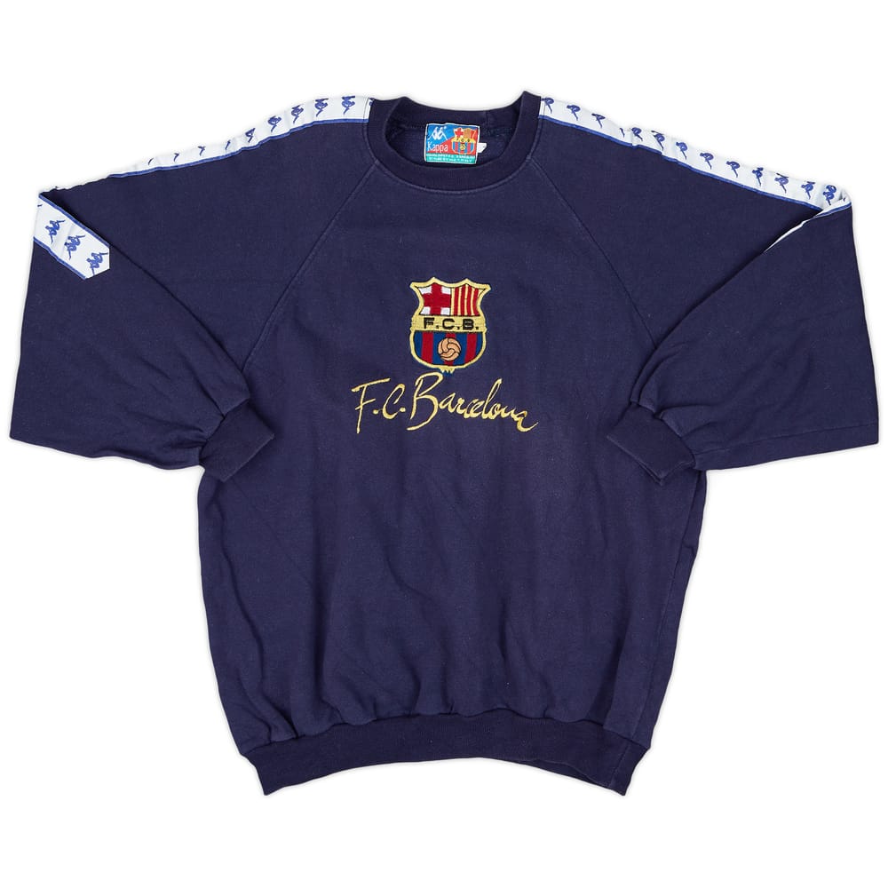 1995-97 Barcelona Kappa Sweat Top - 8/10 - (XL)