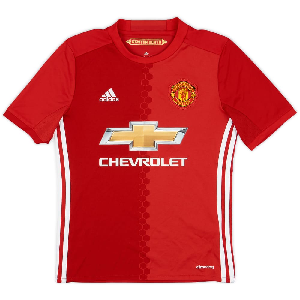 2016-17 Manchester United Home Shirt - 9/10 - (M.Boys)