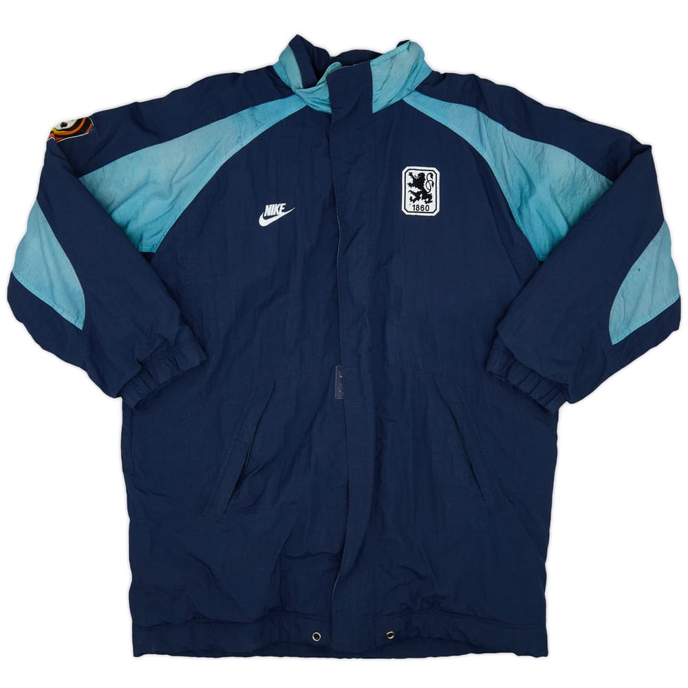 1996-97 1860 Munich Nike Padded Bench Coat - 9/10 - (XL)