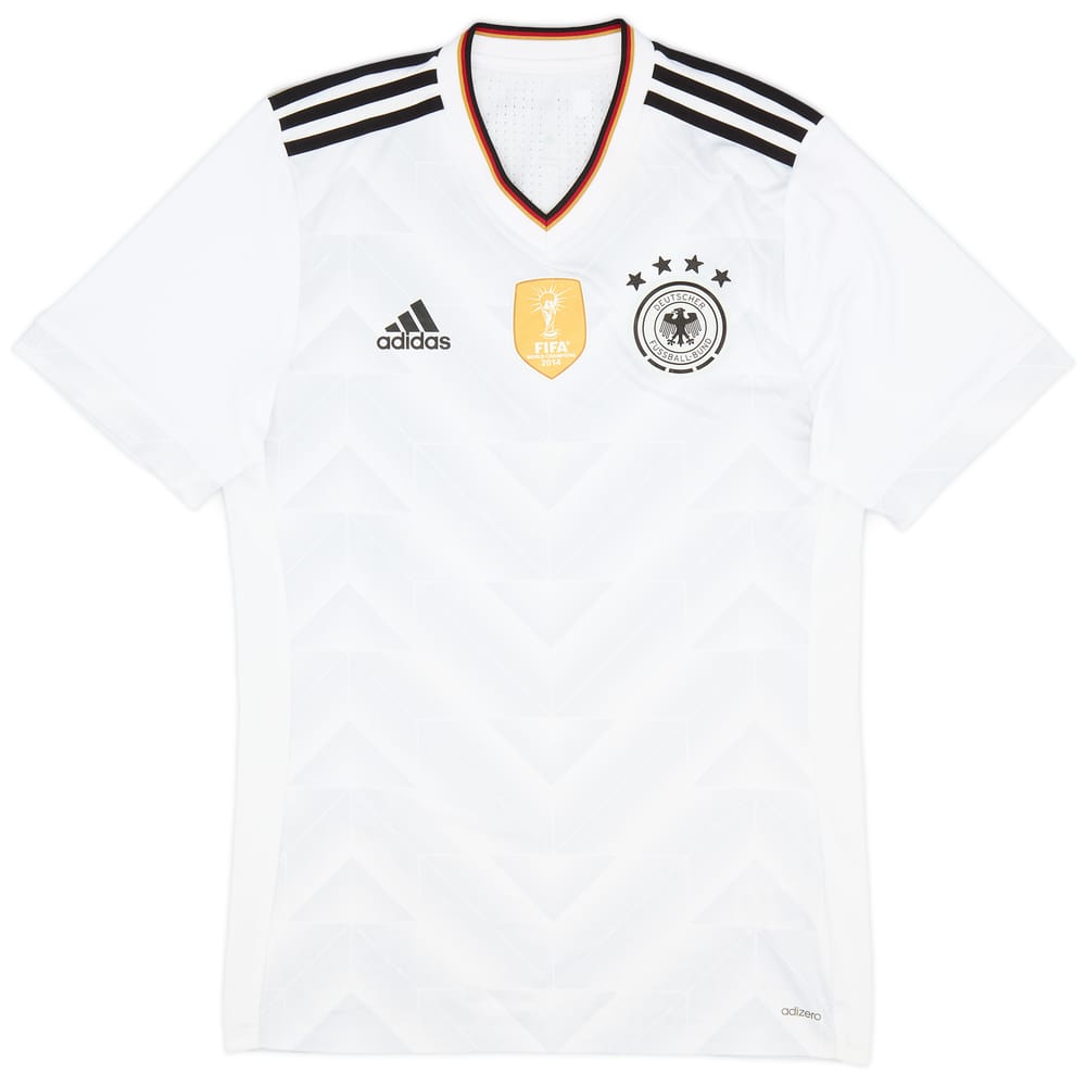 2017 Germany Confederations Cup Authentic Home Shirt - 9/10 - (M)
