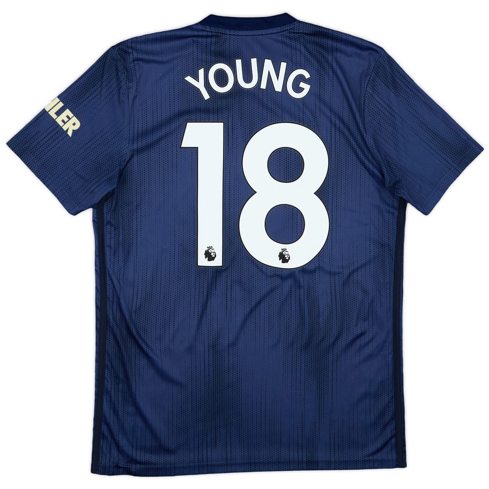 2018-19 Manchester United Third Shirt Young #18 - 6/10 - (M)