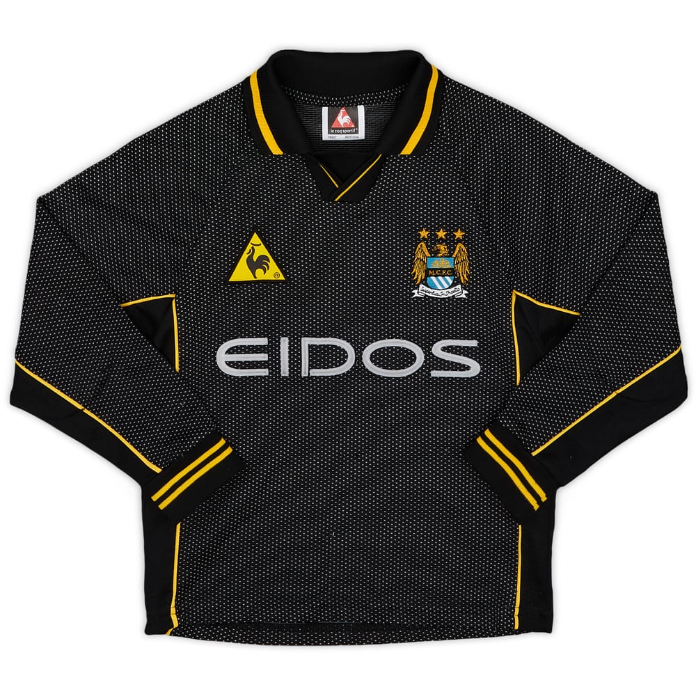 1999-00 Manchester City GK Shirt - 7/10 - (3-4 Years)