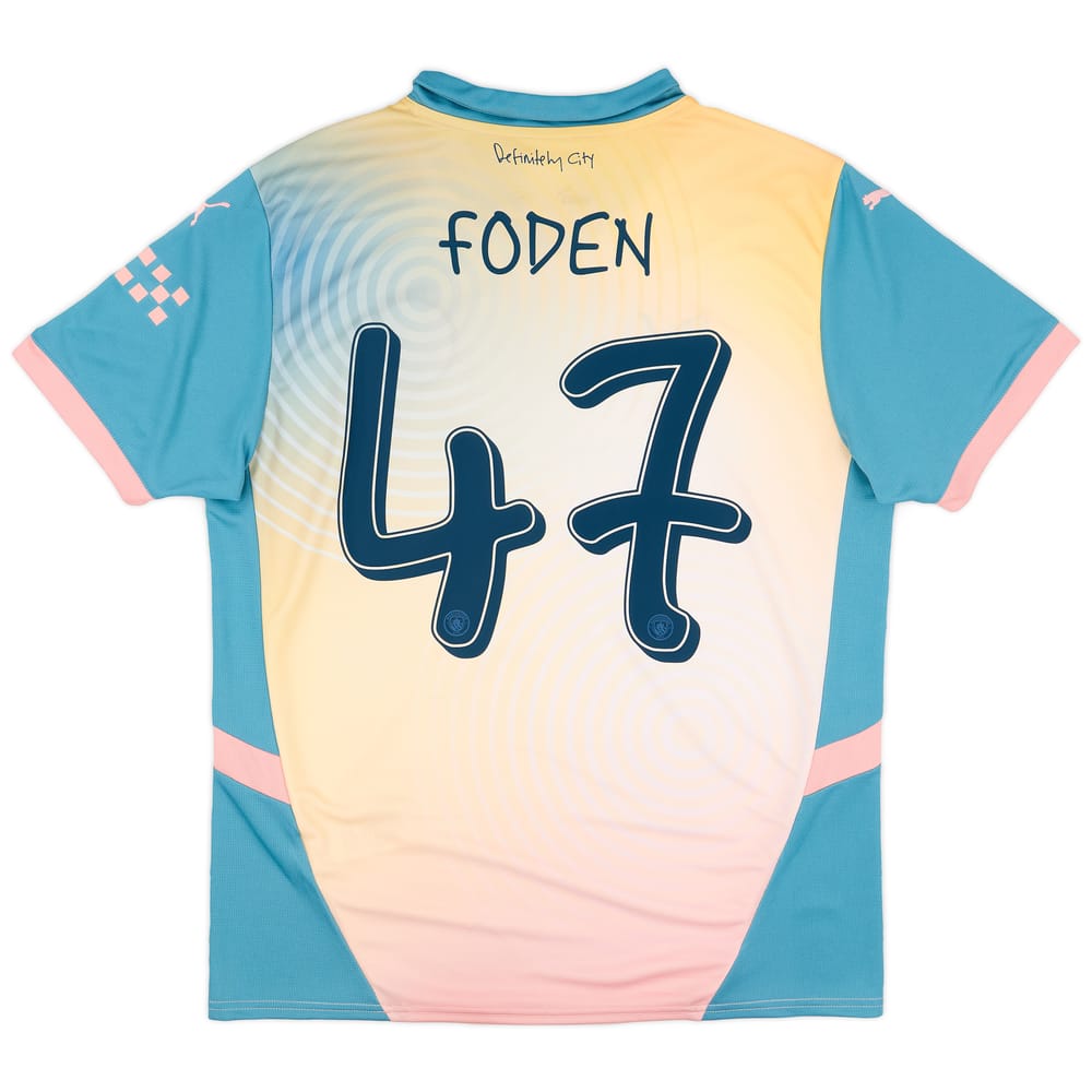 2024-25 Manchester City Fourth Shirt Foden #47