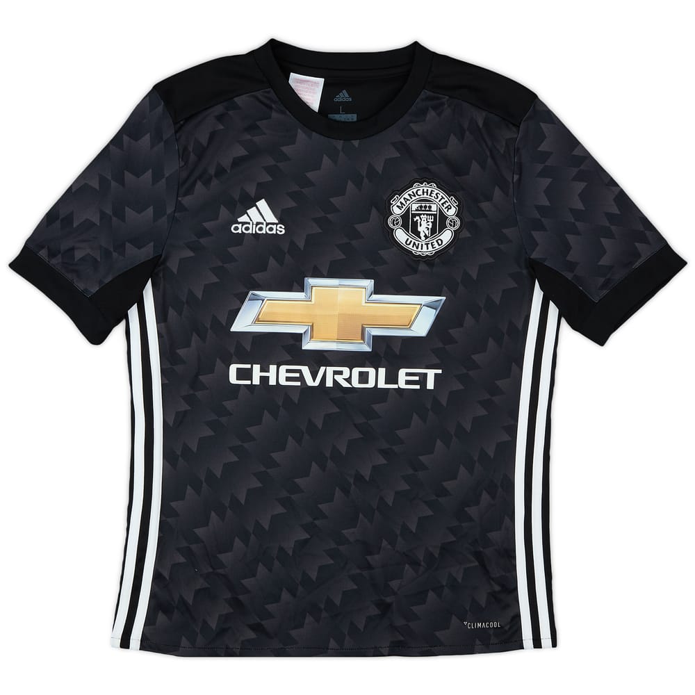 2017-18 Manchester United Away Shirt - 8/10 - (L.Boys)