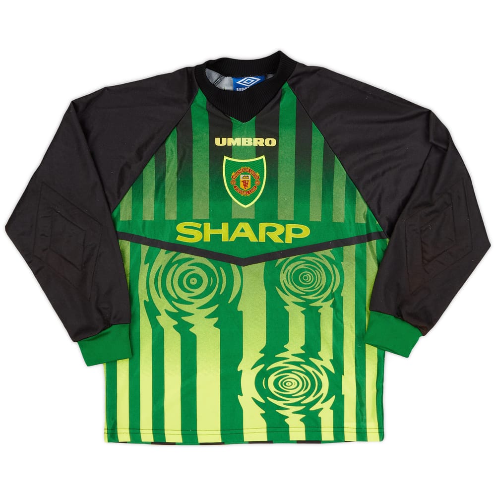 1997-98 Manchester United GK Shirt - 8/10 - (L.Boys)