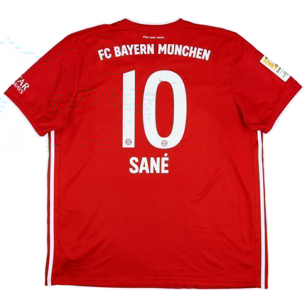 2020-21 Bayern Munich Home Shirt Sane #10 - 6/10 - (XXL)
