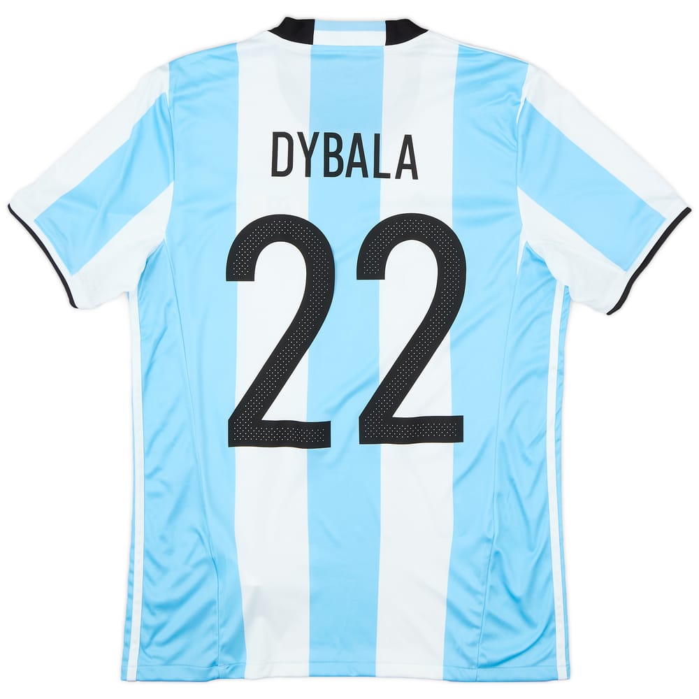2016-17 Argentina Home Shirt Dybala #22 - 8/10 - (M)