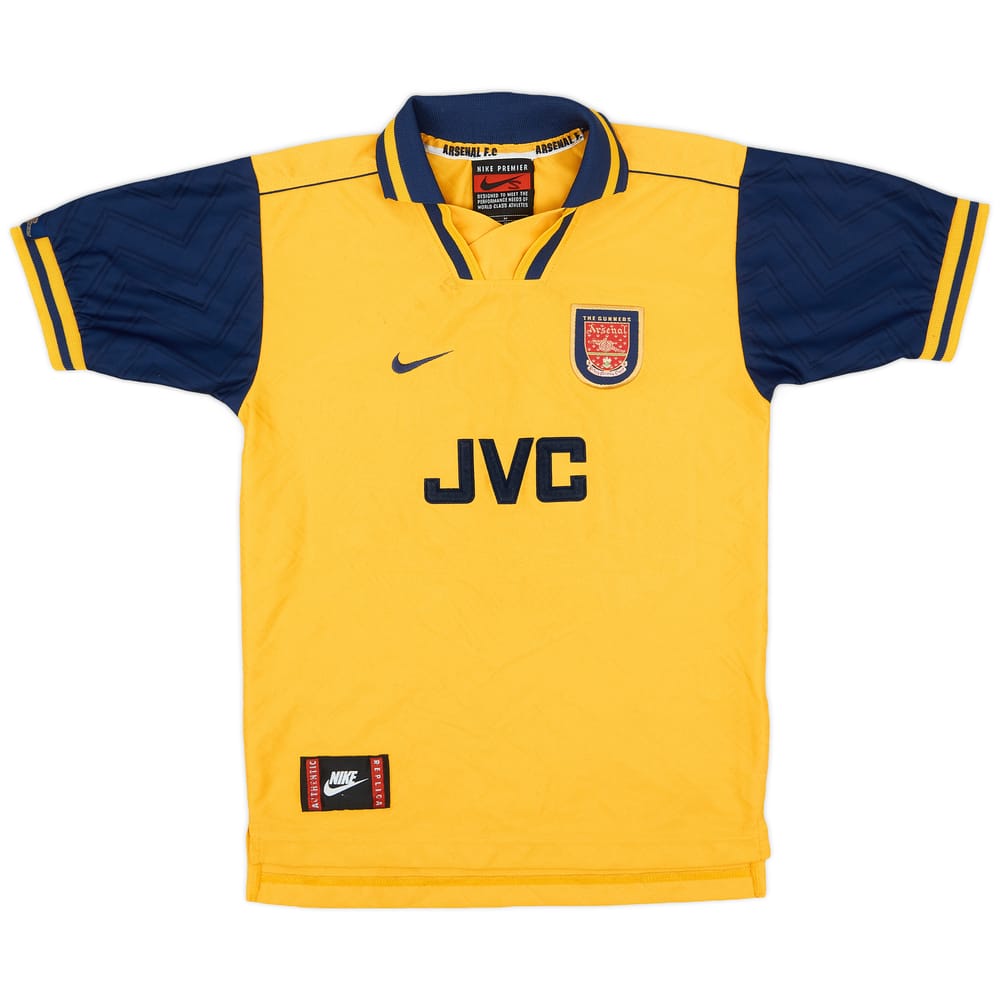 1996-97 Arsenal Away Shirt - 6/10 - (M.Boys)