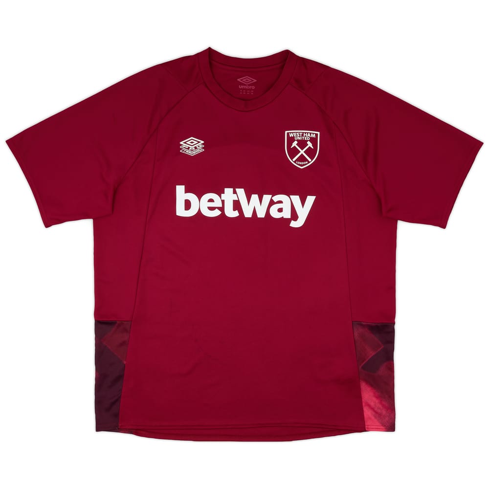 2023-24 West Ham Umbro Training Shirt - 9/10 - (3XL)