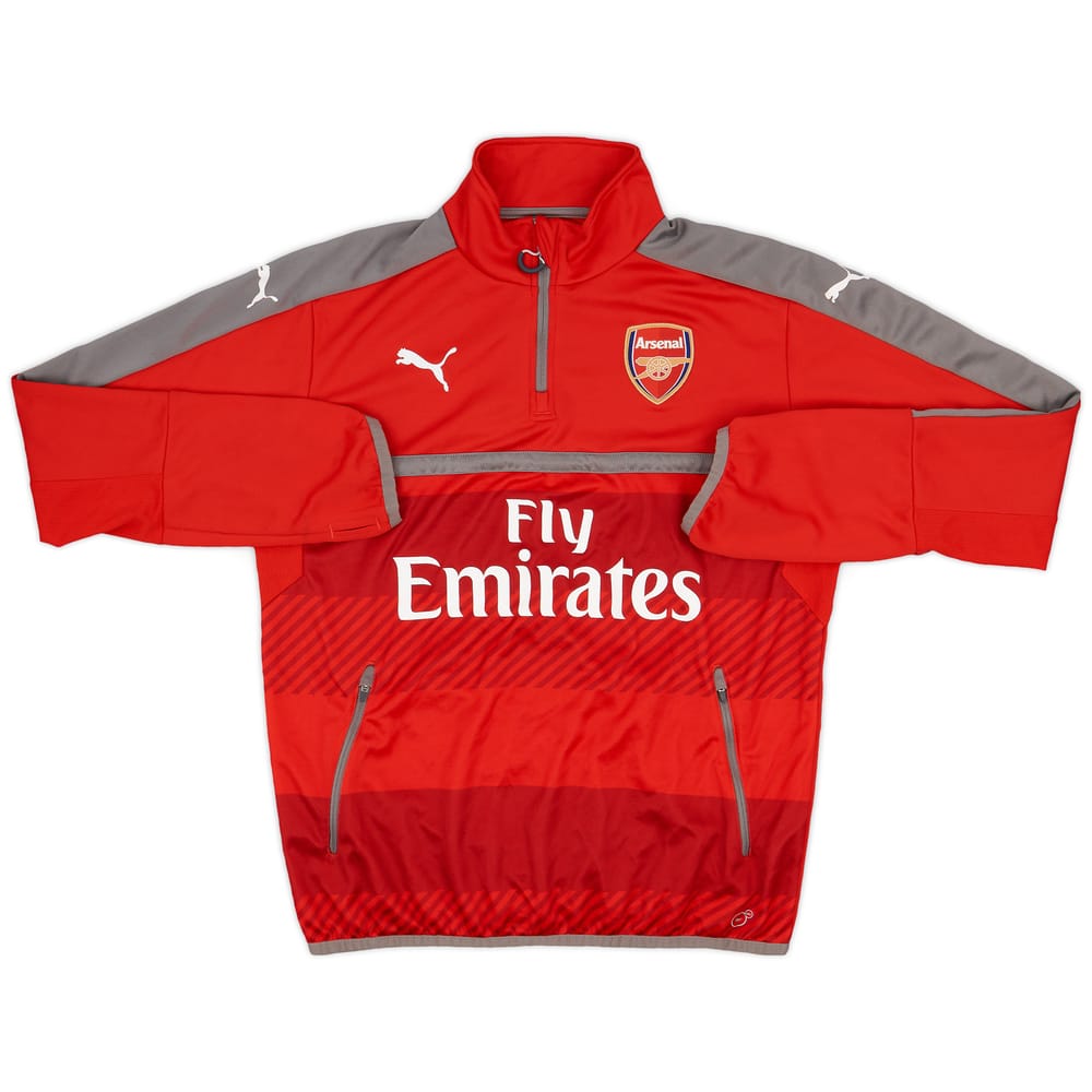 2014-15 Arsenal Puma 1/4 Zip Drill Top - 9/10 - (L)