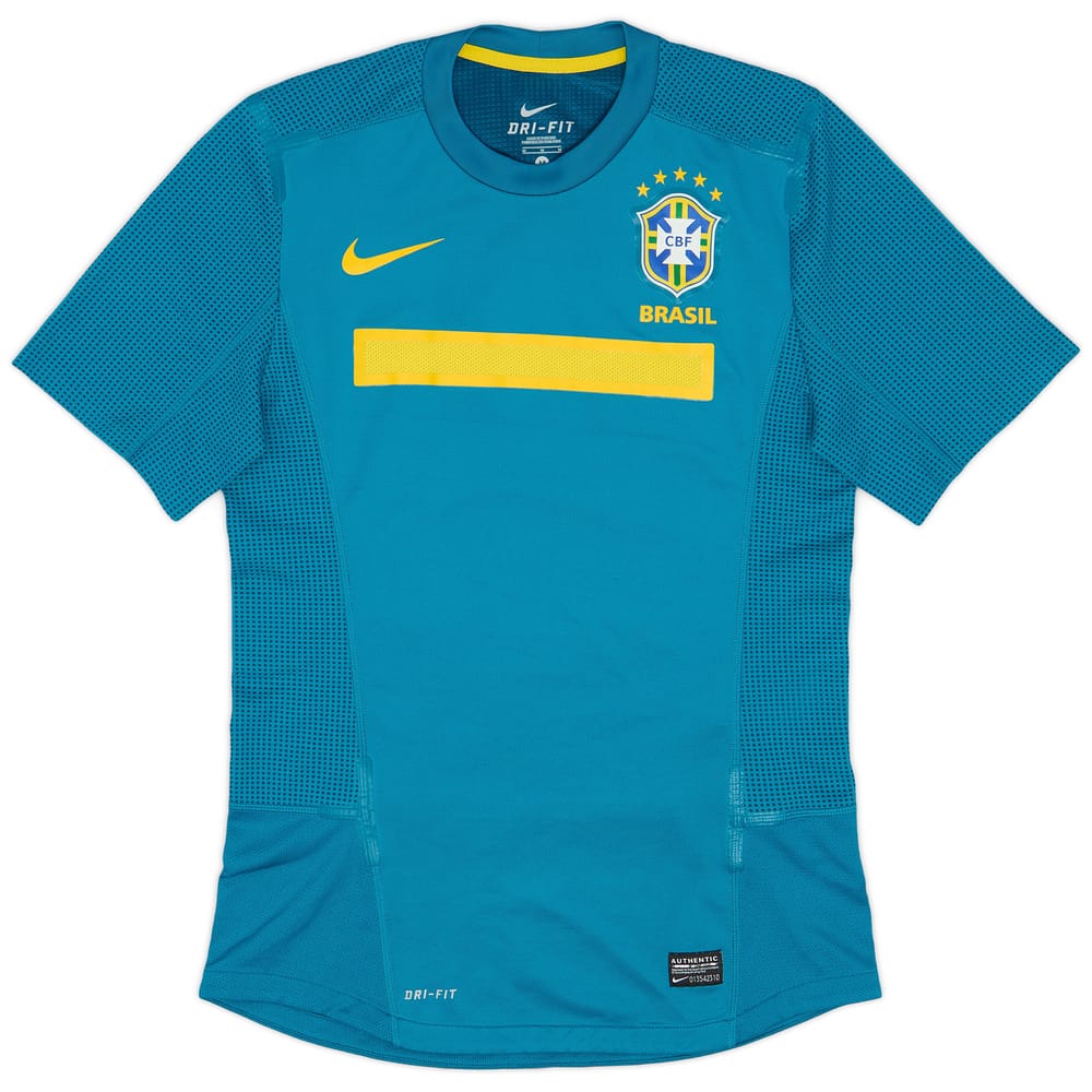 2011 Brazil Player Issue Away Shirt - 9/10 - (M)