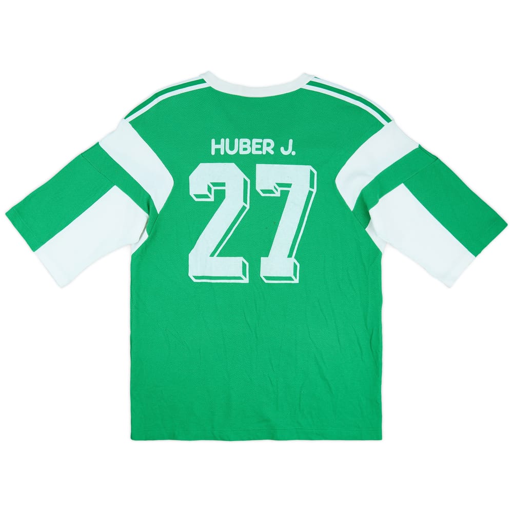 1980s adidas Template Shirt Huber J. #27 - 6/10 - (L)