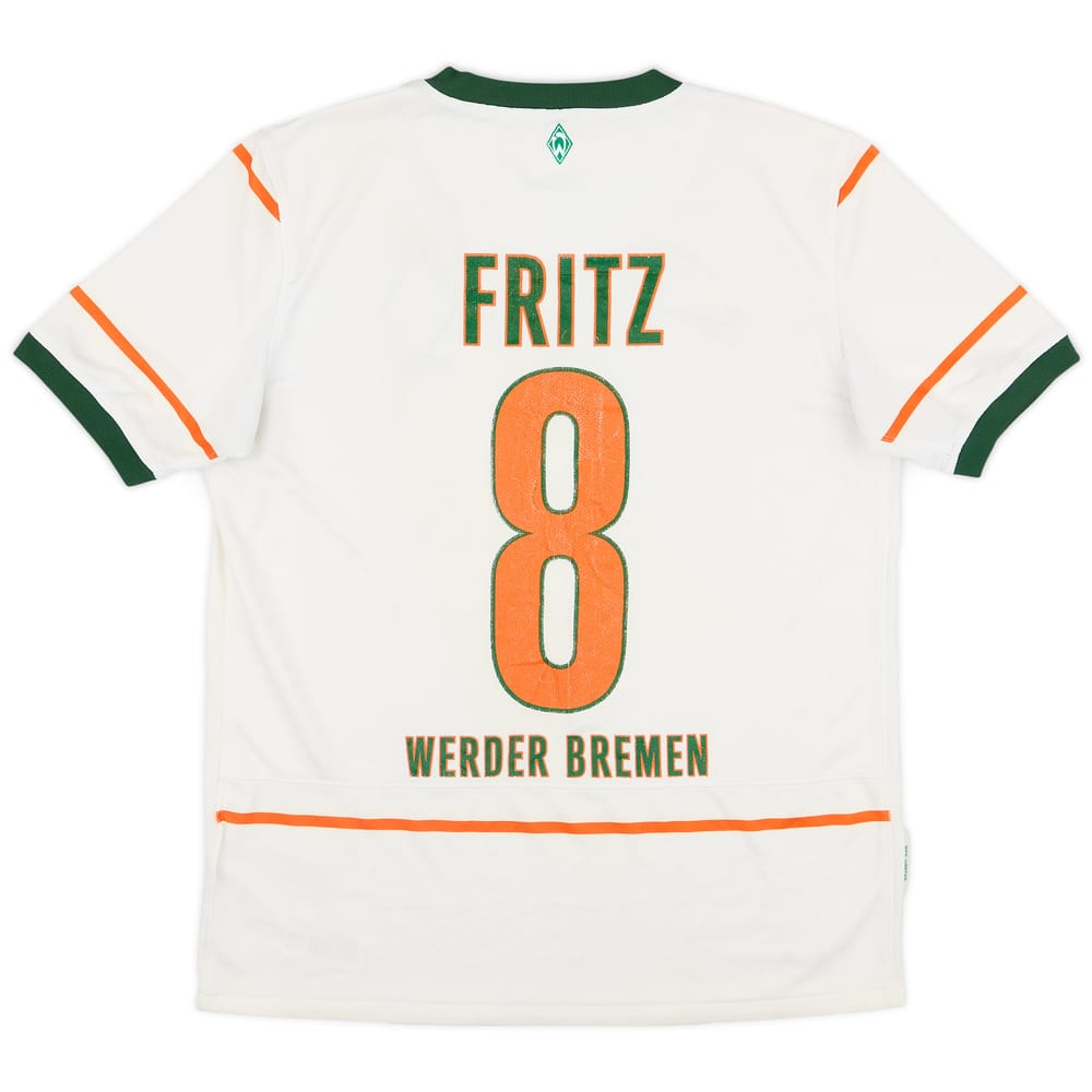 2009-10 Werder Bremen Away Shirt Fritz #8 - 5/10 - (XL.Boys)