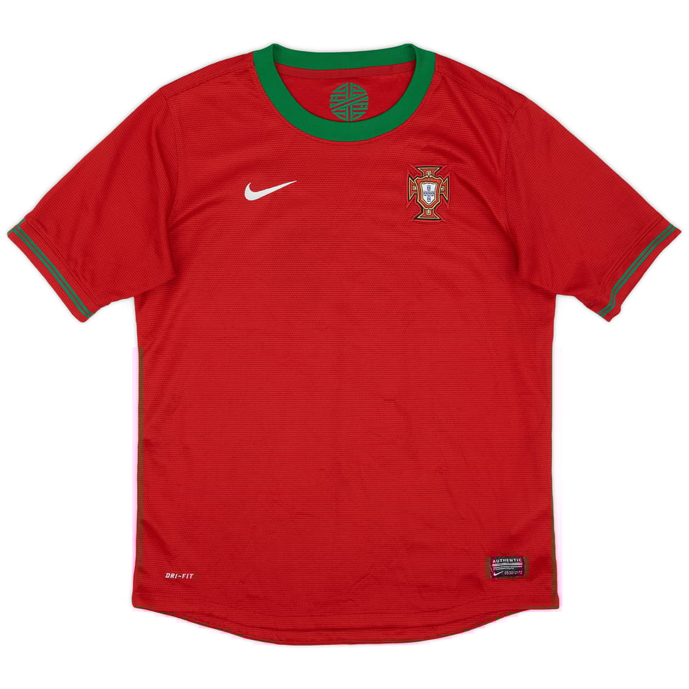 2012-13 Portugal Home Shirt - 8/10 - (XL.Boys)