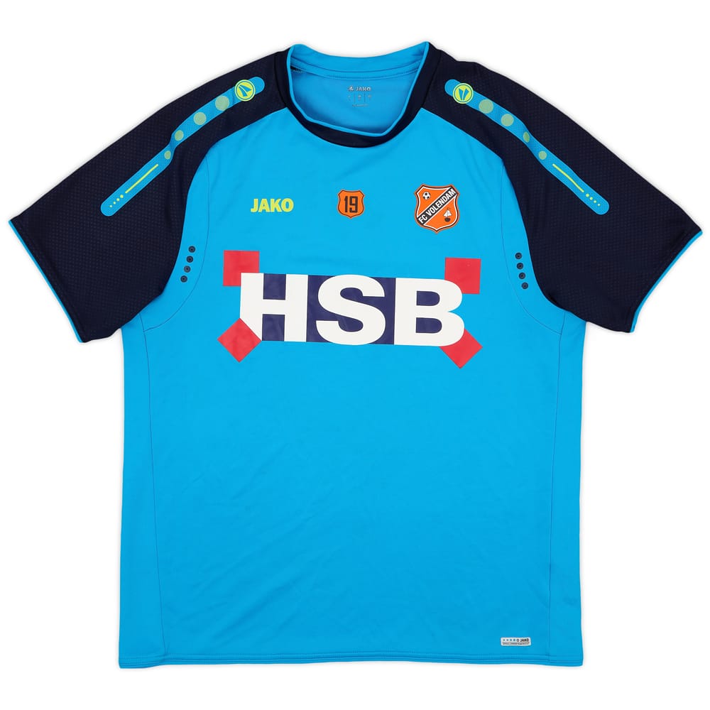 2016-17 Volendam Jako Staff Issue Training Shirt #19 - 9/10 - (M)