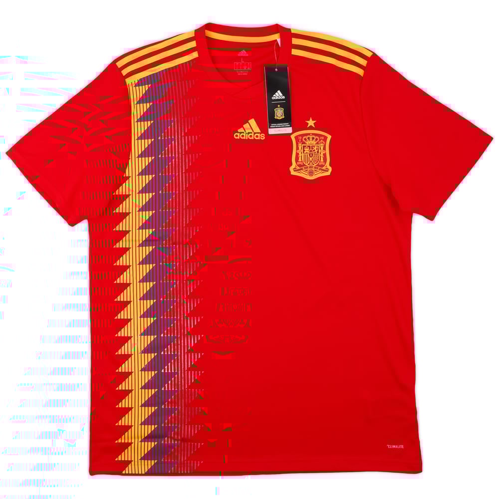 2018-19 Spain Home Shirt