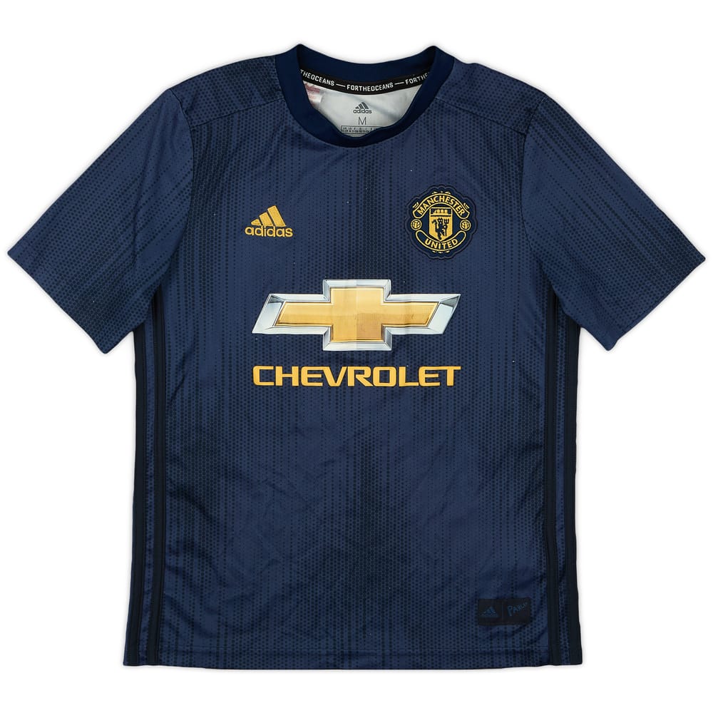 2018-19 Manchester United Third Shirt - 7/10 - (M.Boys)