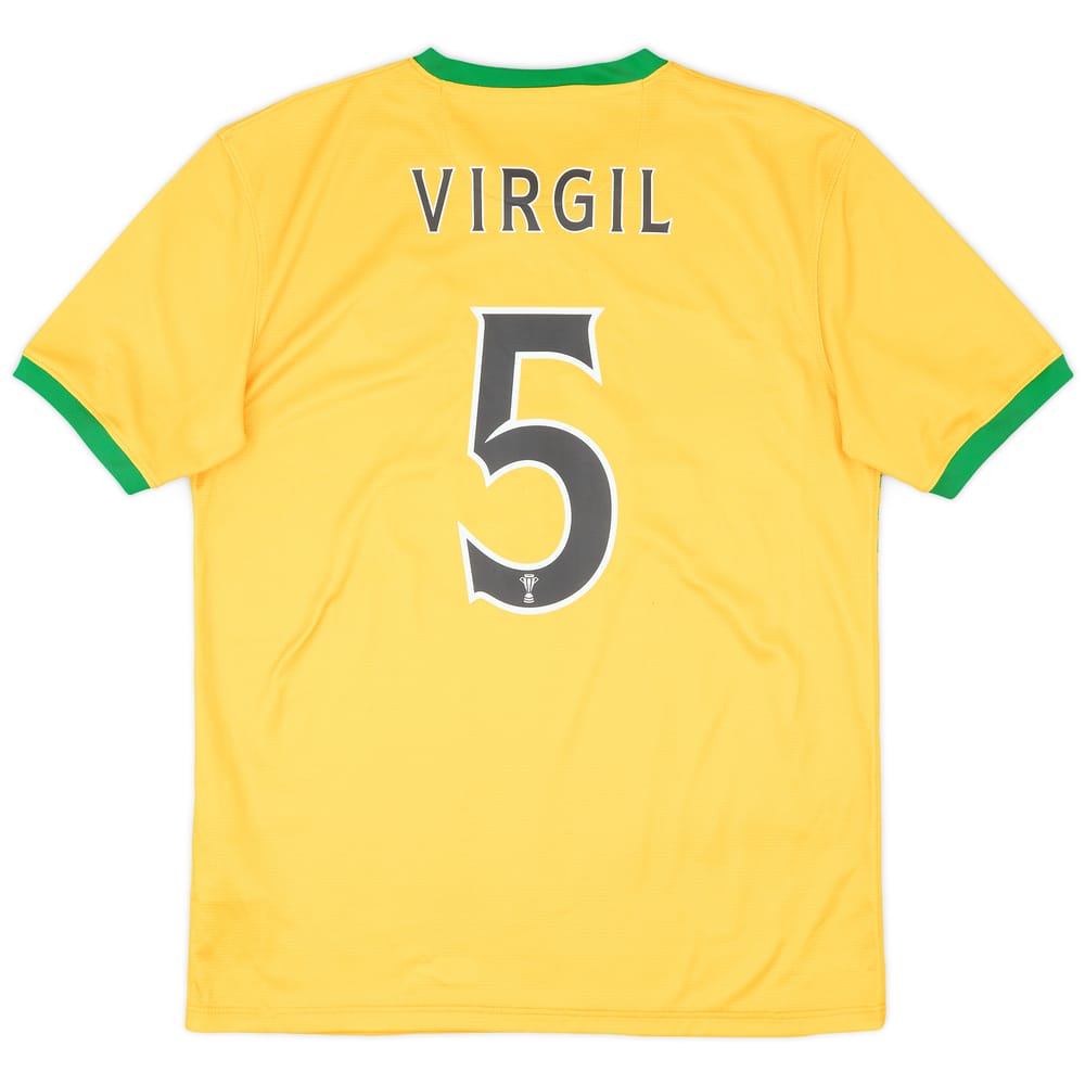 2013-14 Celtic Away Shirt Virgil #5 - 6/10 - (M)
