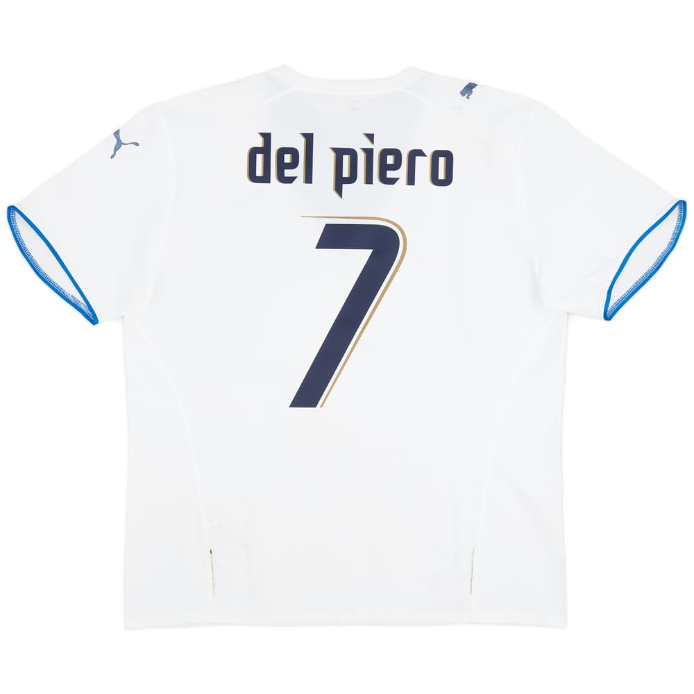 2006 Italy Away Shirt Del Piero #7 - 7/10 - (XL)