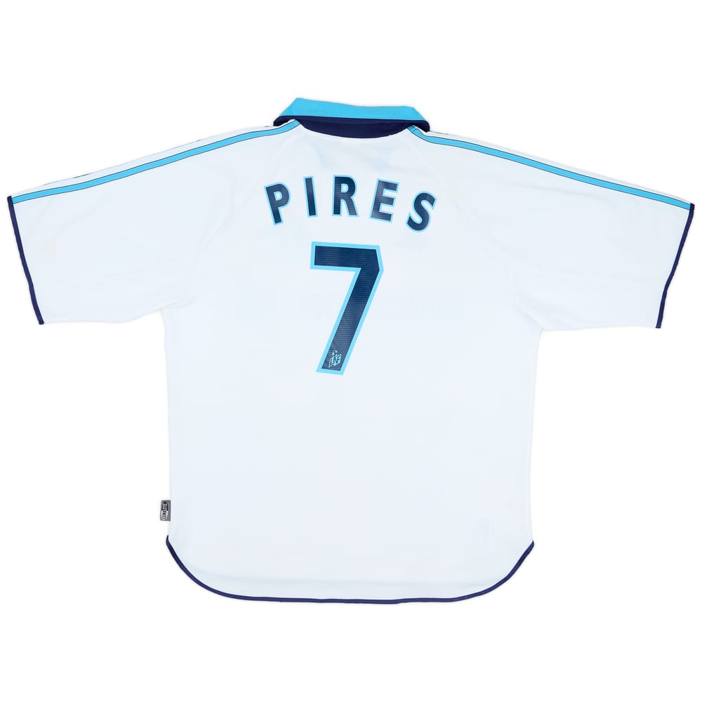 1998-99 Olympique Marseille Home Shirt Pires #7 - 7/10 - (L)