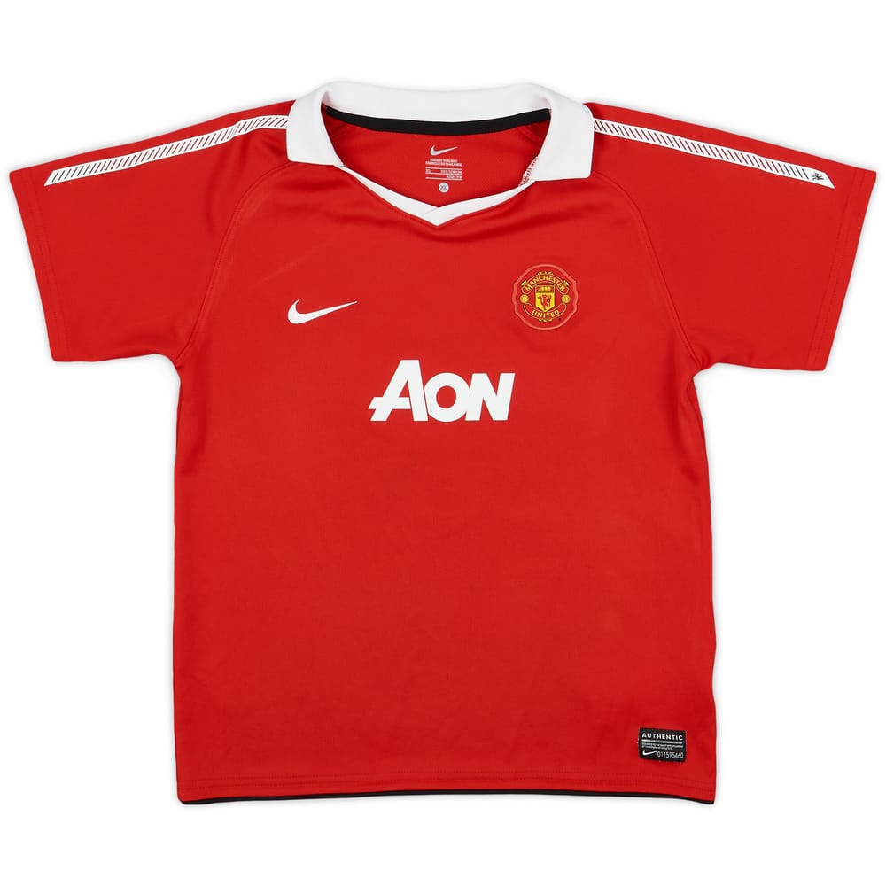2010-11 Manchester United Home Shirt - 7/10 - (7-8 Years)