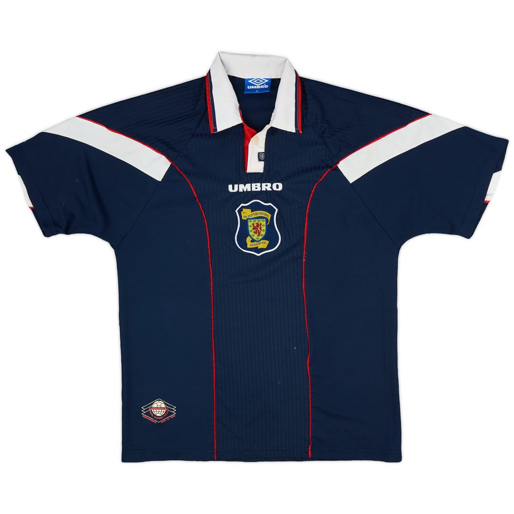 1996-98 Scotland Home Shirt - 7/10 - (XL)