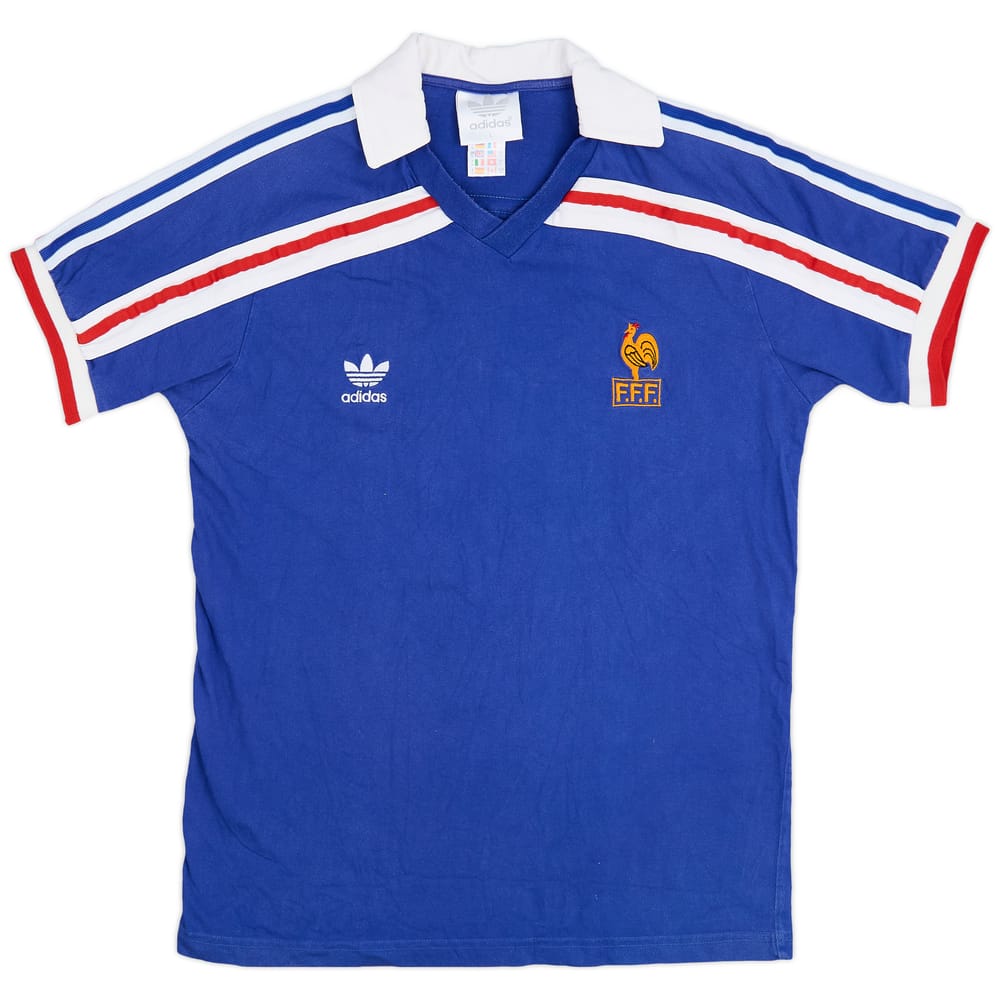 1996 France 1985-90 Retro Home Shirt - 8/10 - (L)