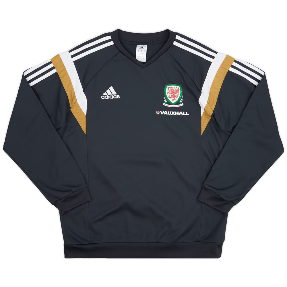 2014-15 Wales adidas Training Sweat Top - 7/10 - (M)