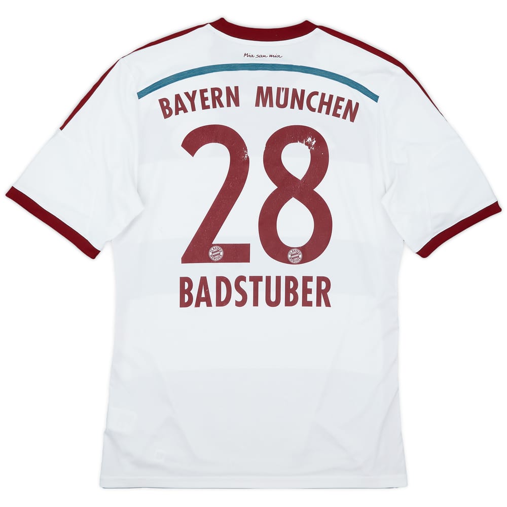 2014-15 Bayern Munich Away Shirt Badstuber #28 - 5/10 - (L)