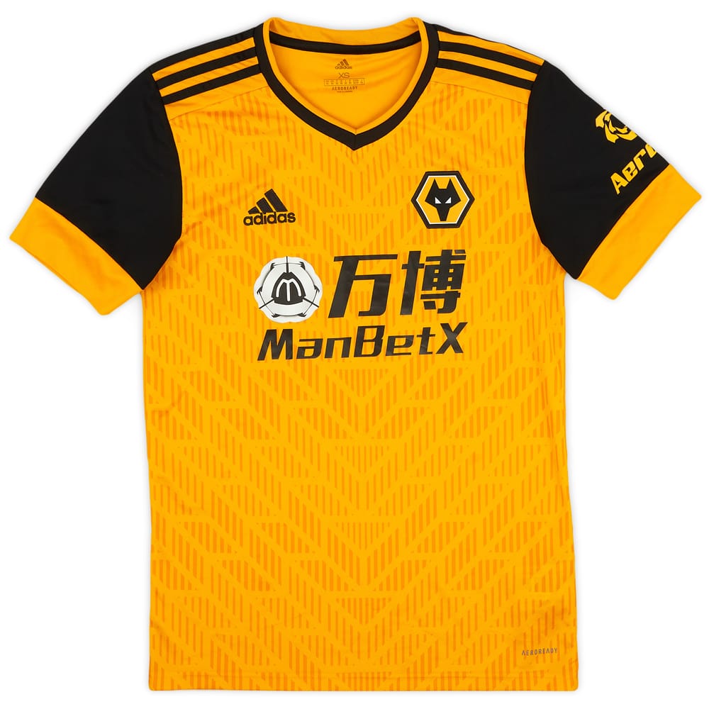 2020-21 Wolves Home Shirt - 9/10 - (XS)