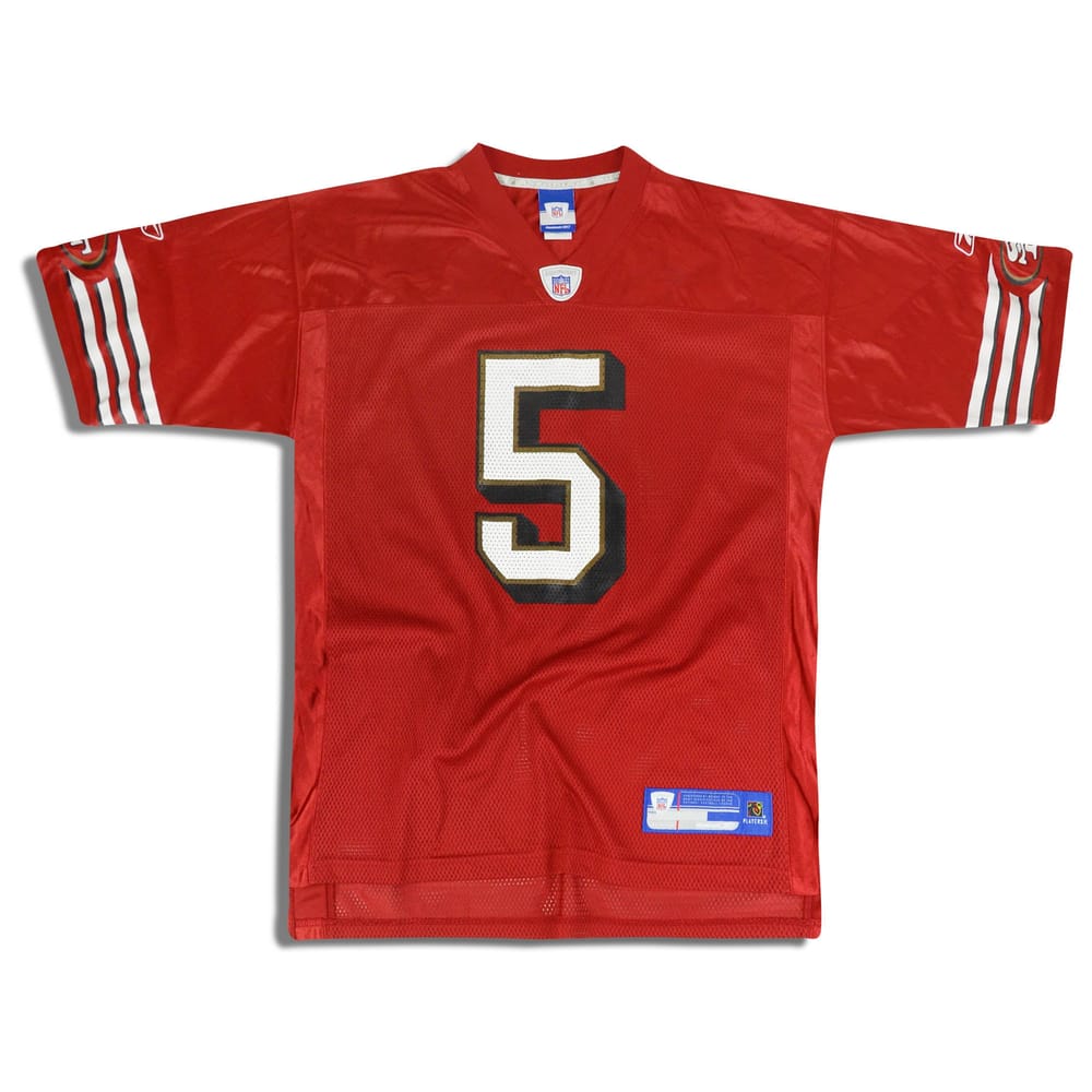 2003 San Francisco 49ers Garcia #5 Reebok On Field Jersey (Home) S